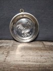 Vintage Copper Cake Mold Round Rooster Brass Hanger 6  Wall Hanging Farmhouse
