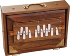 Shruti Box     Professional Model Pure Teak Wood Scale C To C  c3 To C4  12x9x3 