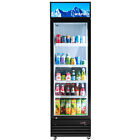 Wilprep 23  Commercial Merchandiser Glass Door Cooler Refrigerator 12 8cu ft 