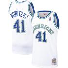 Dirk Nowitzki Hardwood Classics Swingman Jersey - White