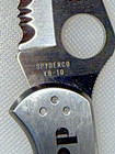 Spyderco Delica 4 Knife C11ps Combo Edge Vg-10 Blade Ss Devon Jackfish Logo