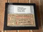 1934 World Series Game 1 Ticket Stub Detroit Tigers V St Louis Cardinals Card