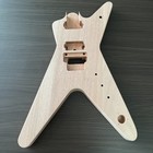Us Diy Electric Guitar Kit Dimebag Ml Style Mahogany Body Rosewood Fretboard