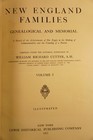 1913 New England Families Genealogical And Memorial By Richard Cutter 4 Vol  Set