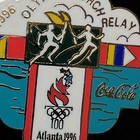 Vintage 1996 Olympic Torch Relay Pin Coca-cola Atlanta 
