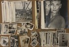 Lot 200  Unique Vtg B w Photos People Portraits Events 1940s 1950s 1060s Coa