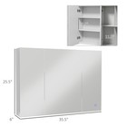 Led Lighted Medicine Cabinet Bathroom Mirror Adjustable Shelve Waterproof