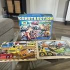 Lot Of 3 Melissa   Doug Construction Jigsaw Puzzles Complete