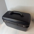 Vintage Samsonite Silhouette Train Case Luggage Navy Blue No Keys