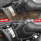 Side Panels With Foil For Polaris Sportsman 500 700 800 2006 2007 Black Pair New