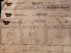 Family Guy 3 Pages Storyboards Meg Smiles Production-used Pages 136-138 New Bria