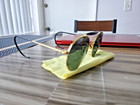 Bausch   Lomb  b l  Ray-ban W1508 Outdoorsman Sunglasses Vintage Antique