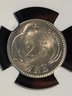 1900 Vbp Denmark 25 Ore Ngc Ms64