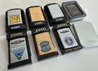     price Cut      Stocking Stuffers  Lot Of 7 Us Navy     zippo Lighters     