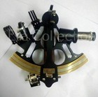 Vintage Brass Nautical Sextant Solid Brass Navigation Functional Marine Working