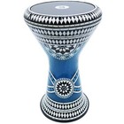 The 18   Zaza Percussion Horizon - Egypt Style Darbuka Doumbek - Liquid Blue