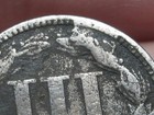 1866 Three 3 Cent Nickel- 3cn  Vg Details  Die Cracks  Metal Detector Find 