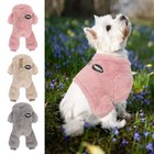Dog Pajamas Jumpsuit Warm Fleece Coat Jacket Puppy Sweater Winter Pet Clothes