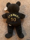 Salvinos Bammers 1999 Beanie Bear Pittsburgh Steelers Kordell Stewart  10 W tags