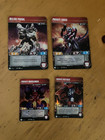 Transformers Tcg War For Cybertron Siege I ii Common uncommon Character 46 Cards