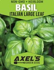 Basil Seeds - Italian Large Leaf Basil Herb Seeds - Heirloom Non-gmo