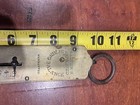Vintage Salters Pocket Balance 24 Lb Brass Hanging Scale
