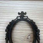 Vintage Brass Oval Ornate Italian Picture Frame Made In Italy