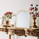 Vintage Makeup Mirror Antique Arched Vanity Tabletop Mirrors For Dresser baro   