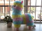 Rainbow Arpakasso Alpaca Colored Alpaca Wool Toy Animal Plush Doll Birthday Gift