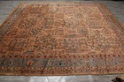 10 7 X 11 6 Squarish Size Old Sparta Estate Rug  f-4592