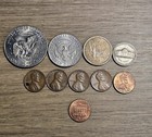 Us Coin Collection Starter Set Sacagawea Eisenhower Kennedy Wheat Cent Lot Of 10