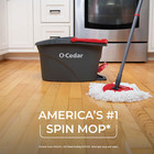O-cedar Easywring Spin Mop   Bucket System - New