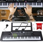 Digital Piano Keyboard 61 Key -full Size-portable Electronic Instrument With Mic