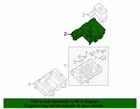 Genuine Gm 2003-2007 Chevrolet Gmc Express Wiring Junction Block Cover 15285441