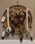 Large Vintage Native American Mandella Dream Catcher Shield Handmade Art Indian