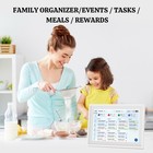 Digital Calendar  10 1  Hd Touchscreen Ai Photo Restoration   Meal Planner