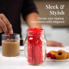 Comfy Package 5 Inch Coffee   Cocktail Stirrers  1000 Count  Straws   5  Stir