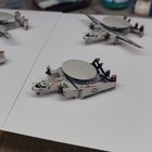 1 350 Us E-2d Advanced Hawkeye Painted Finished Model
