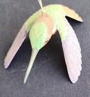 Beautiful   lenox   Porcelain Hummingbird Hanging Figural Ornament     Vgc     1990
