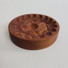 Vintage Shortbread Wood Mould Press Wooden Mold Scottish Thistle Stamp 8cm