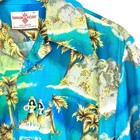 Vintage Hawaiian Holiday Hula Dancers Hawaiian Shirt  Size M