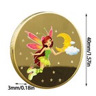 Sturdy Tooth Flower Fairy For Kid Gift Commemorative Coin Tooth Fairy Coin