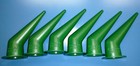 Albion Eng Green Caulk Gun Nozzle 935-4 Bent Cone For B-line Sausage Gun  6 Each