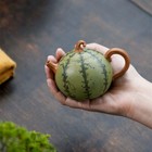 Zisha New Full Handmade Tea Pot Watermelon Shape Traditional 7 Infuser Hole Real