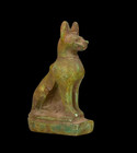 Ancient Egyptian Antiques Cat Statue Of Egyptian Goddess Bastet Figurine Bc
