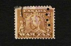 Canada 1915 Kgv 2c War Tax Inland Revenue Stamp F Perf Cancel Used