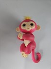 Fingerlings Interactive Baby Monkey Bella Wowwee Finger Toy Pink Yellow Hair
