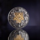 2025 Niue King s Gambit Chess Battle 3 Oz Antique Finish Silver Coin