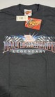 Vtg Nos Dale Earnhardt Mens Shirt Large Black Legendary Stats Racing Nascar Nwt