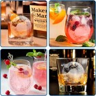Golf Ball Ice Cube Tray Silicone Mold 3d Spherical Round Whiskey Ice Maker Black